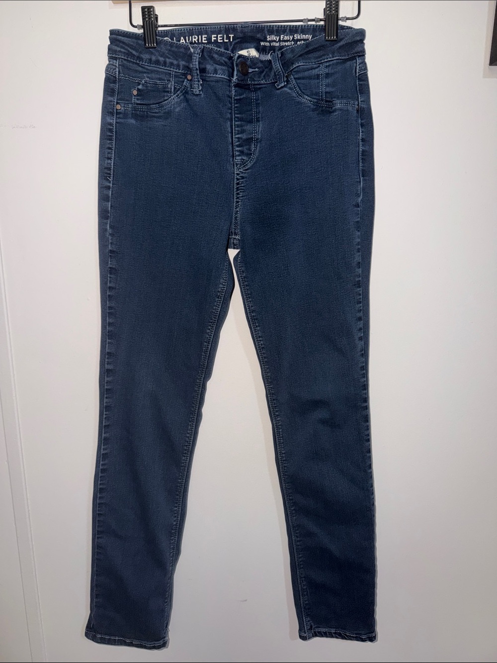 Laurie Felt Skinny Jeans in Deep Indigo